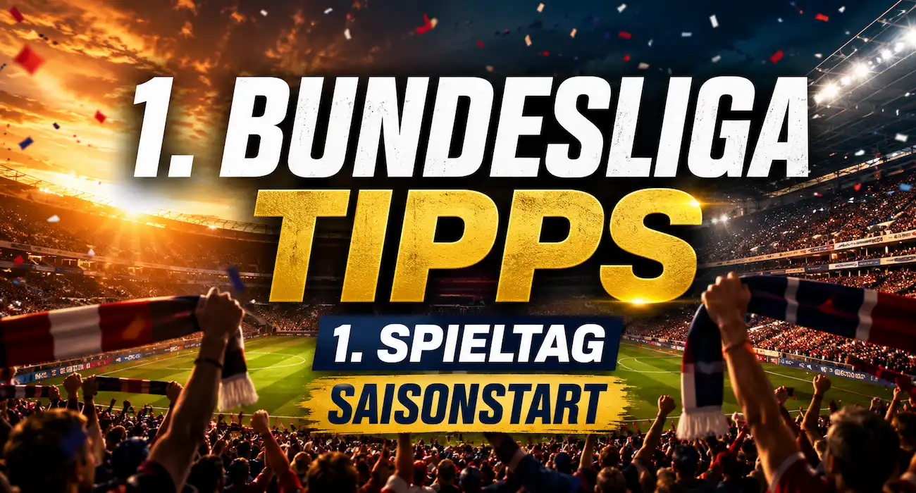1. Bundesliga Tipps zum 1. Spieltag 26/27 // Bild: Eigenes/KI
