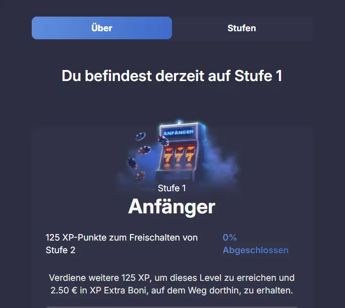JackpotCasino Test vom Treueprogramm
