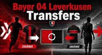 Bayer 04 Leverkusen Transfers: Wechsel bei der Werkself in 26/27 // Bild: Eigenes/KI
