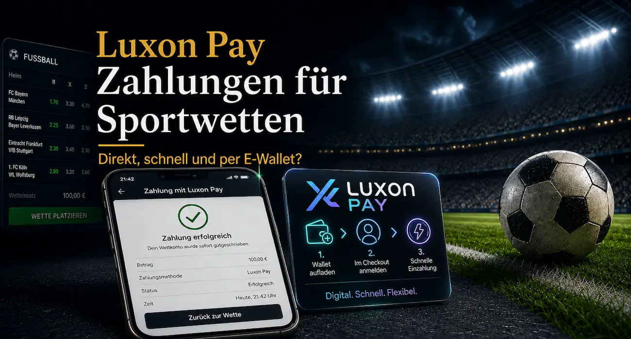 Luxon Pay Sportwetten sind in Deutschland eher die Ausnahme // Bild: Eigenes/KI