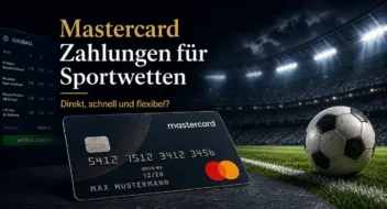 Mastercard Einzahlung für Sportwetten // Bild: Eigenes/KI