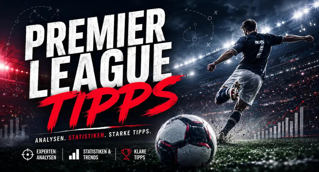 Premier League Tipps zur Saison 26/27: Erkunde aktuelle Premier League Prognosen und unsere Tipphilfe // Bild: Eigenes/KI