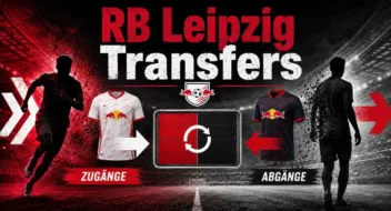 RB Leipzig Transfers: Wechsel bei den Bullen in der Saison 26/27 // Bild: Eigenes/KI