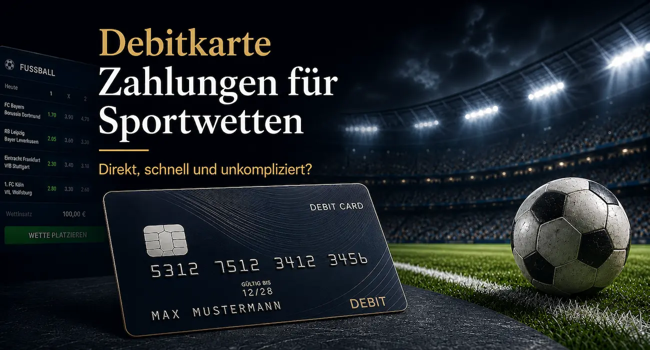 Sportwetten mit Debitkarte bezahlen: Ist es möglich? // Bild: Eigenes/KI