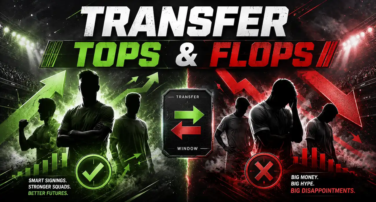 Transfer Tops & Flops: Welche Spieler überzeugen? // Bild: Eigenes/KI