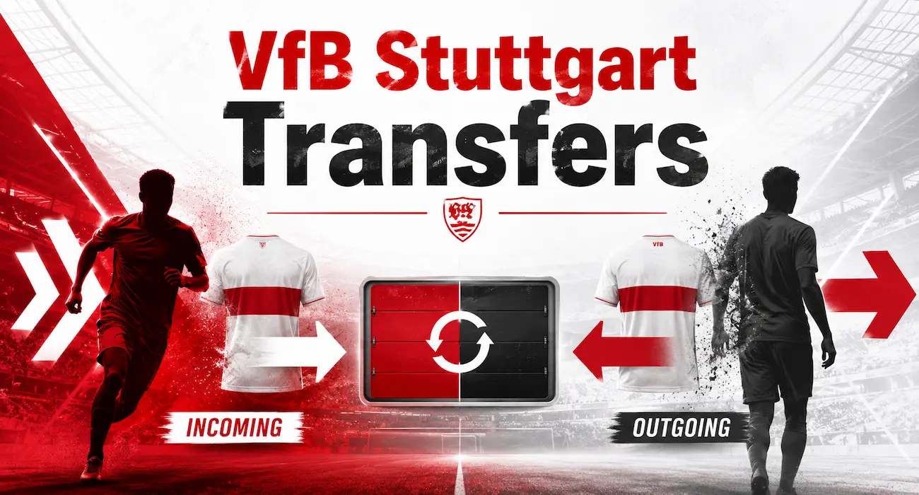 VfB Stuttgart Transfers: Neuzugänge und Abgänge zur Saison 26/27 // Bild: Eigenes/KI