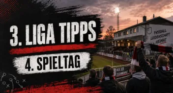 3. Liga Tipps zum 4. Spieltag // Bild: Eigenes/KI