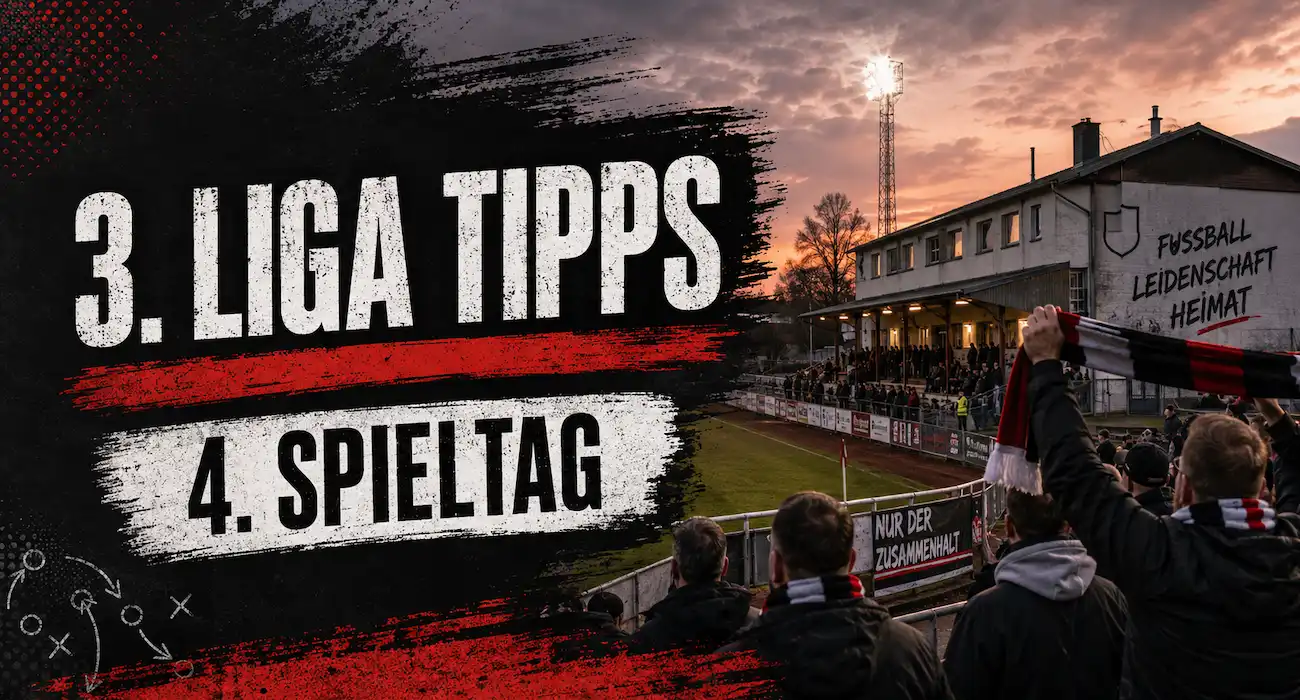 3. Liga Tipps zum 4. Spieltag // Bild: Eigenes/KI
