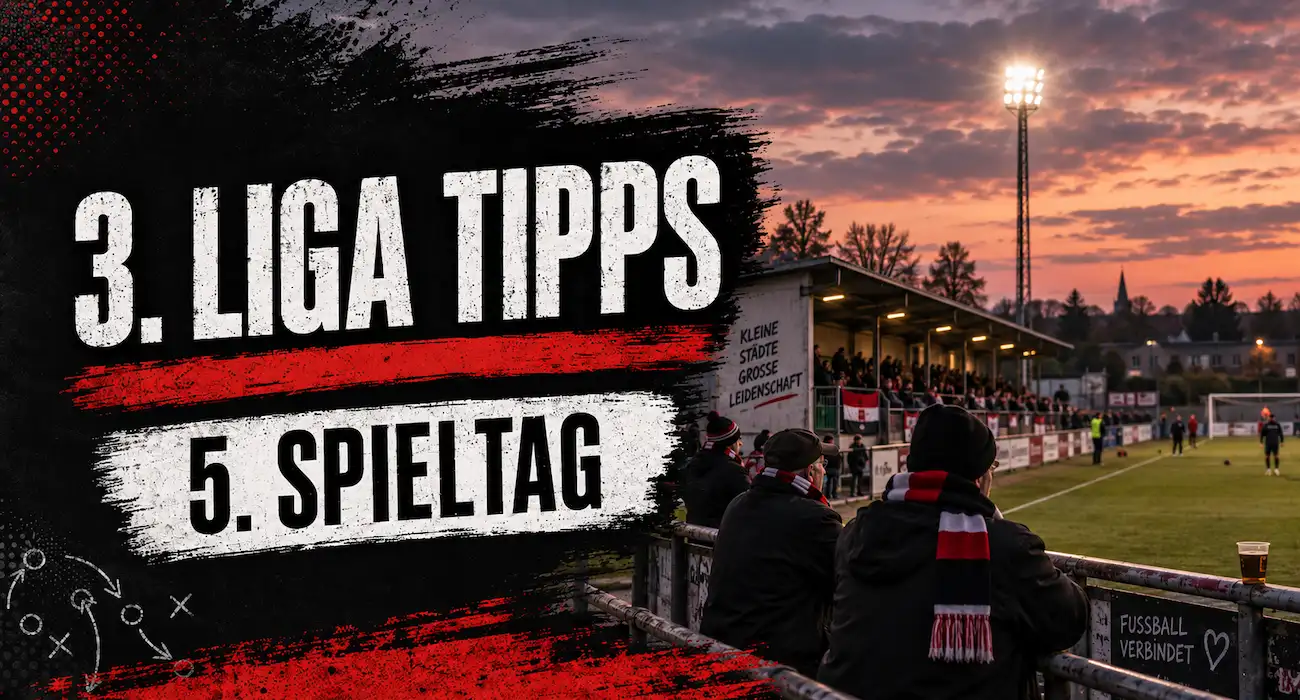 3. Liga Tipps zum 5. Spieltag // Bild: Eigenes/KI