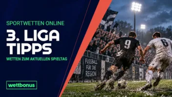 3. Liga Tipps zum 6. Spieltag // Bild: Eigenes/KI