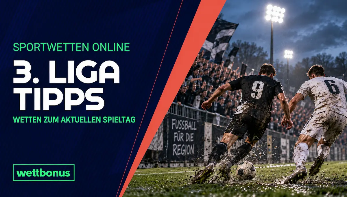 3. Liga Tipps zum 6. Spieltag // Bild: Eigenes/KI