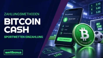Bitcoin Cash Sportwetten: So zahlst du ein // Bild: Eigenes/KI