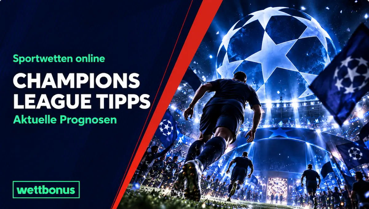Champions League Tipps & Prognosen // Bild: Eigenes/KI