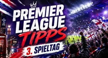 Premier League Tipps zum 3. Spieltag // Bild: Eigenes/KI