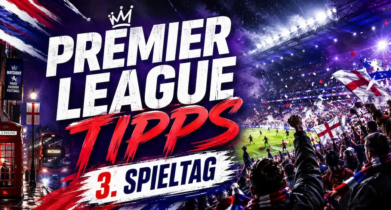 Premier League Tipps zum 3. Spieltag // Bild: Eigenes/KI