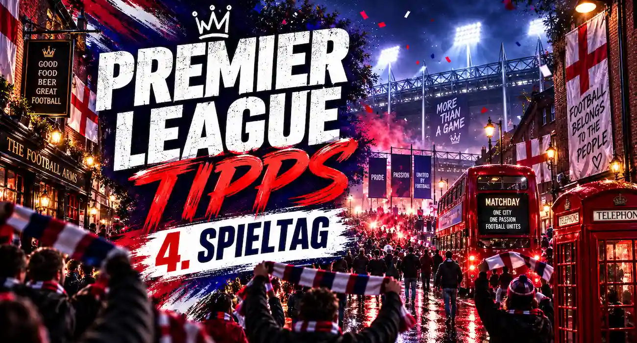 Premier League Tipps zum 4. Spieltag // Bild: Eigenes/KI